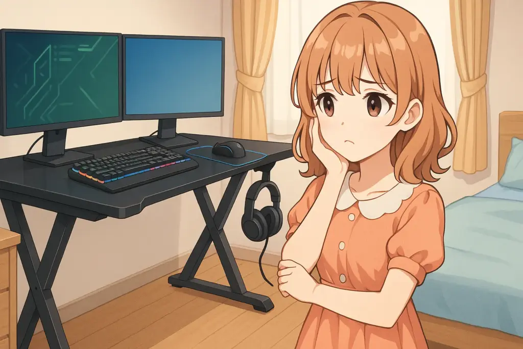 ゲーミングデスクとは? 普通の机と何が違う?