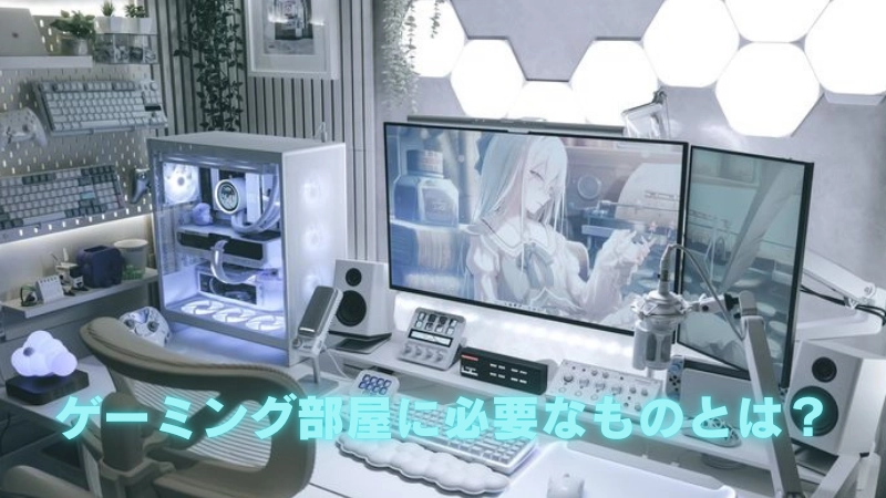 ゲーミング部屋に必要なものとは?